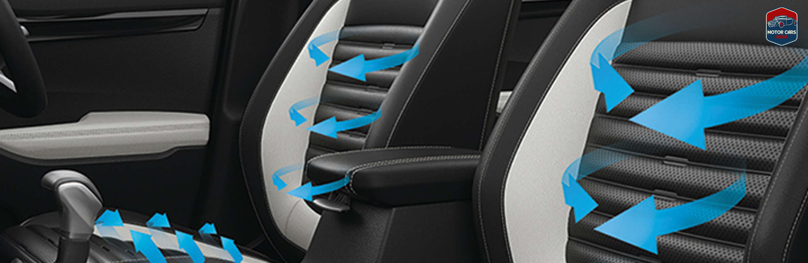 Ventilated front seats