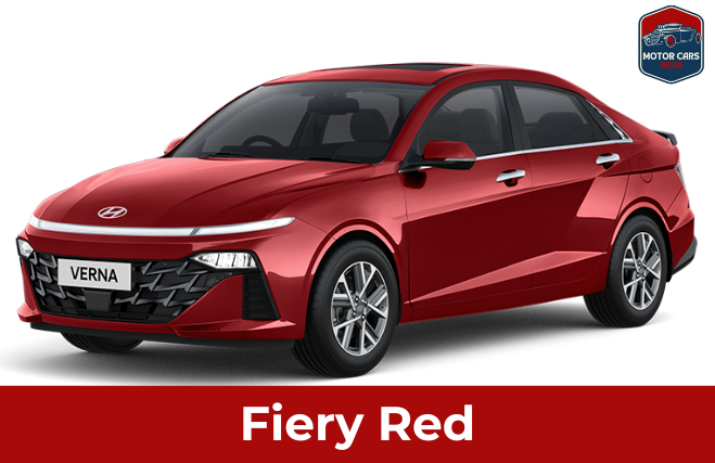 Verna Red Colour