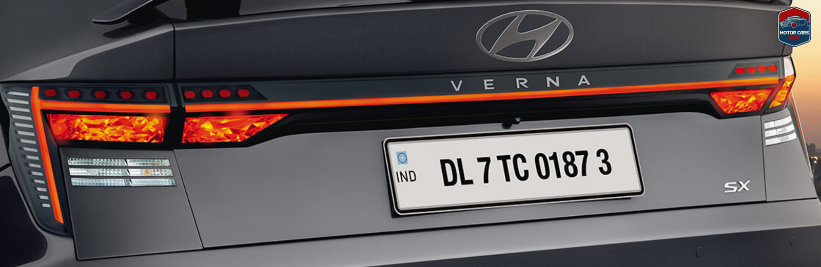Verna Connected Tail lamps