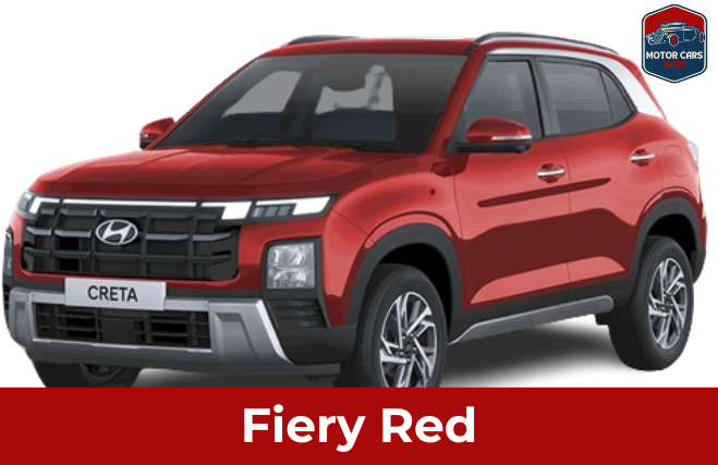 Creta 2024 Red Colour