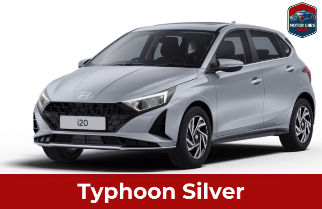 i20 Silver colour