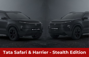 Tata Safari Harrier Stealth Edition